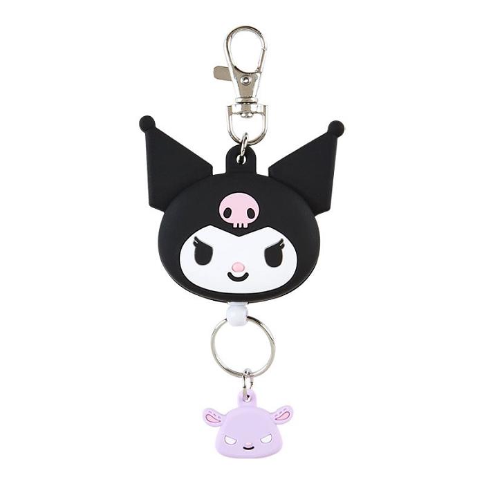 Purple / Black Hello Kitty Kuromi Bestie Face Badge Reel | CA_HK99840