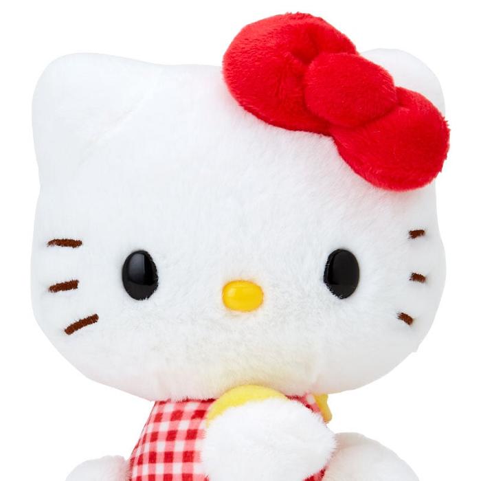 Red Hello Kitty Hello Kitty 50th Anniv. Plush Mascot (Red Gingham) | CA_HK61719