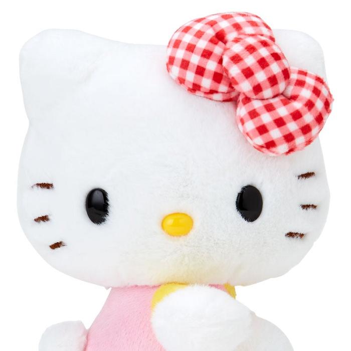 Red Hello Kitty Hello Kitty 50th Anniv. Plush Mascot (Red Gingham Bow) | CA_HK31408