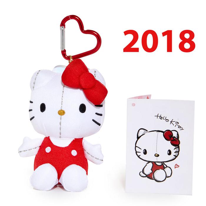 Red Hello Kitty Hello Kitty 50th Anniversary Plush Mascot (2018) | CA_HK72247