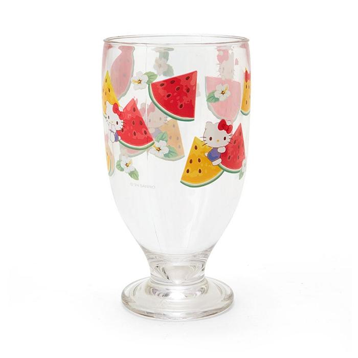 Red Hello Kitty Hello Kitty Acrylic Cup (Summer Weather) | CA_HK81691