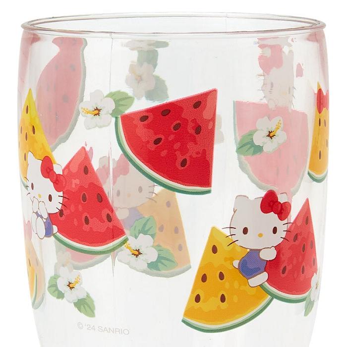 Red Hello Kitty Hello Kitty Acrylic Cup (Summer Weather) | CA_HK81691