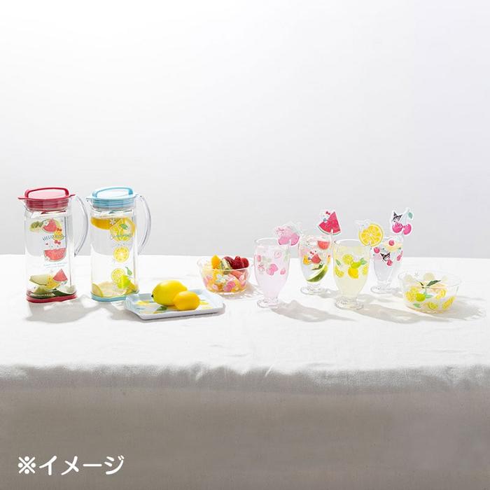 Red Hello Kitty Hello Kitty Acrylic Water Pitcher (Summer Weather) | CA_HK28483