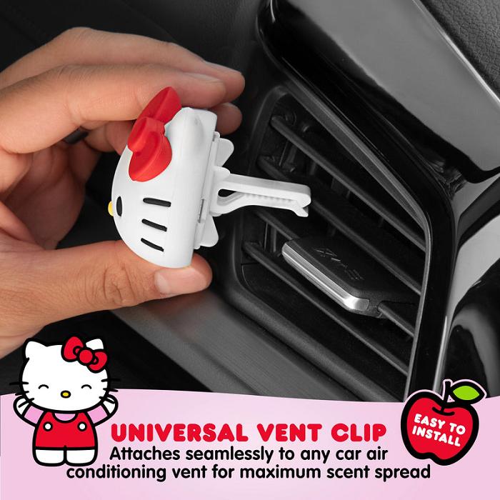 Red Hello Kitty Hello Kitty Car Air Freshener | CA_HK30154