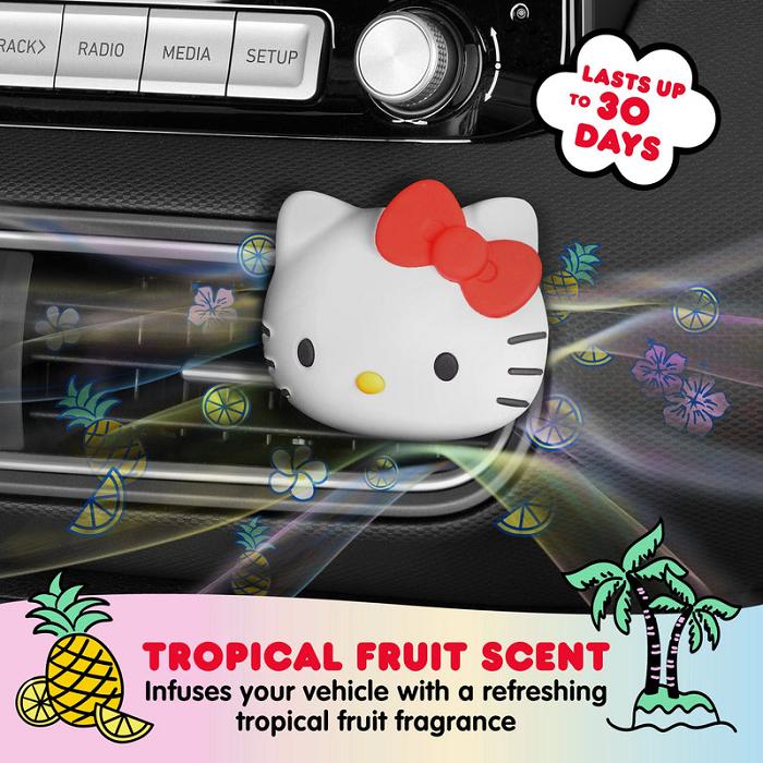 Red Hello Kitty Hello Kitty Car Air Freshener | CA_HK30154