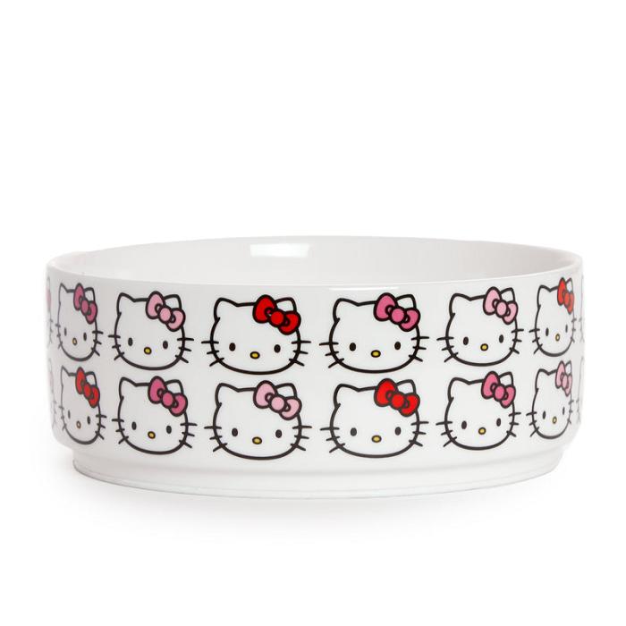 Red Hello Kitty Hello Kitty Ceramic Pet Bowl | CA_HK94907