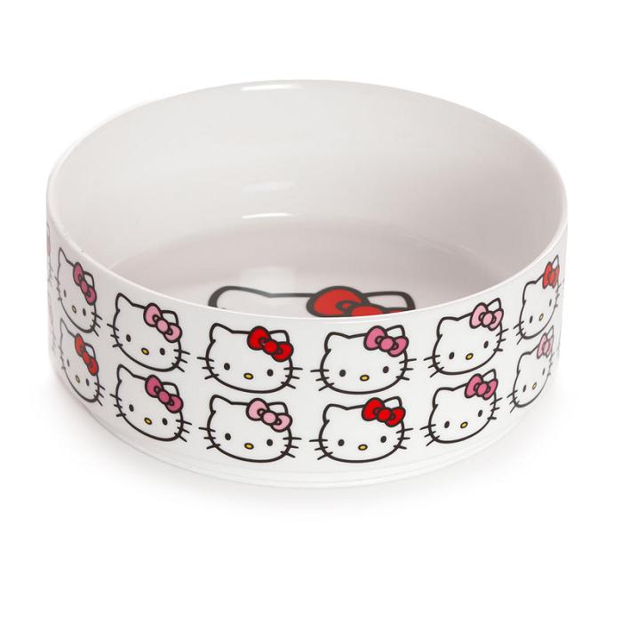 Red Hello Kitty Hello Kitty Ceramic Pet Bowl | CA_HK94907