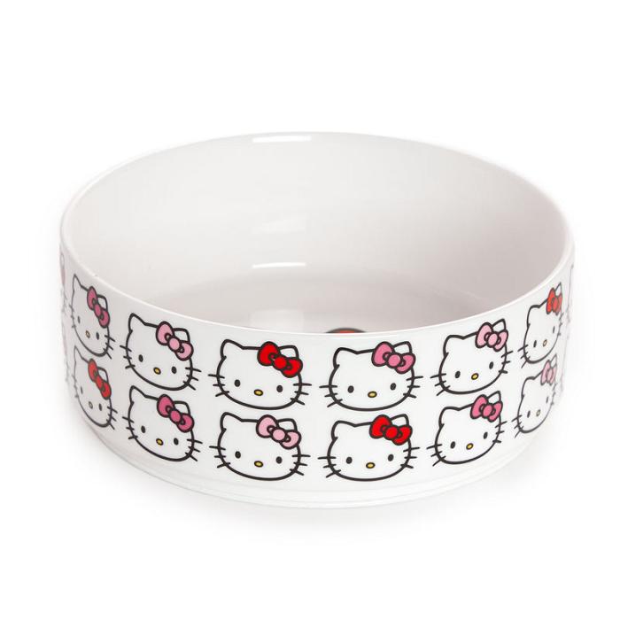 Red Hello Kitty Hello Kitty Ceramic Pet Bowl | CA_HK94907