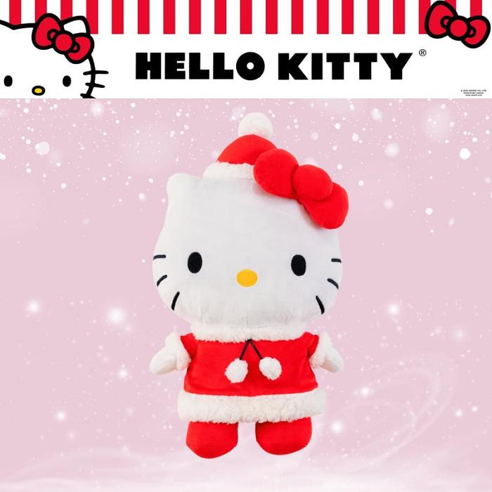 Red Hello Kitty Hello Kitty Holiday Plush Cuddle Pillow Buddy | CA_HK92065