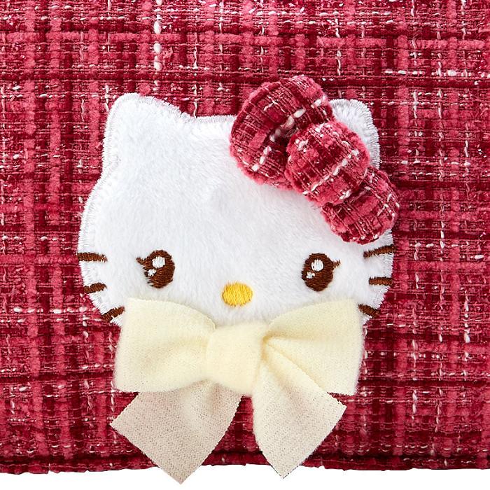 Red Hello Kitty Hello Kitty Mini Zipper (Winter Tweed Series) | CA_HK94846