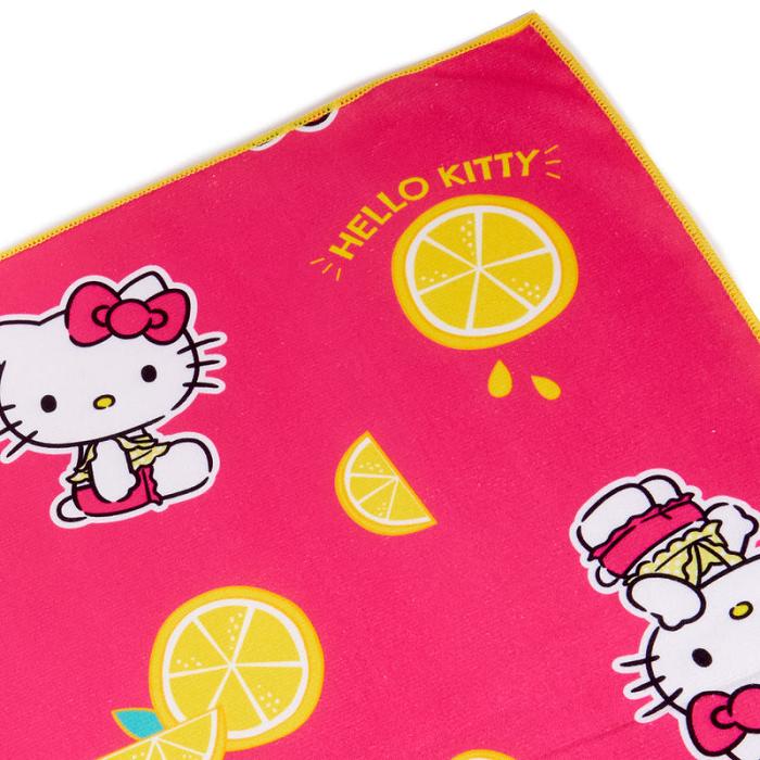 Red Hello Kitty Hello Kitty Pink Lemonade Beach Towel | CA_HK13733