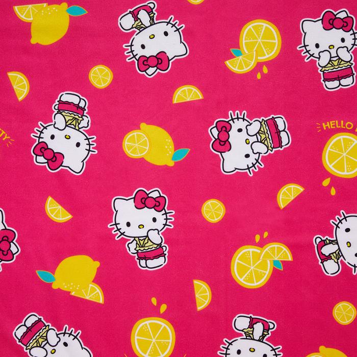 Red Hello Kitty Hello Kitty Pink Lemonade Beach Towel | CA_HK13733