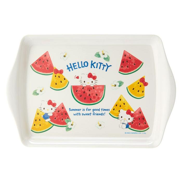 Red Hello Kitty Hello Kitty Serving Tray (Summer Weather) | CA_HK25750