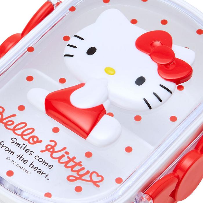 Red Hello Kitty Hello Kitty Smiles Bento Lunch Box | CA_HK42253