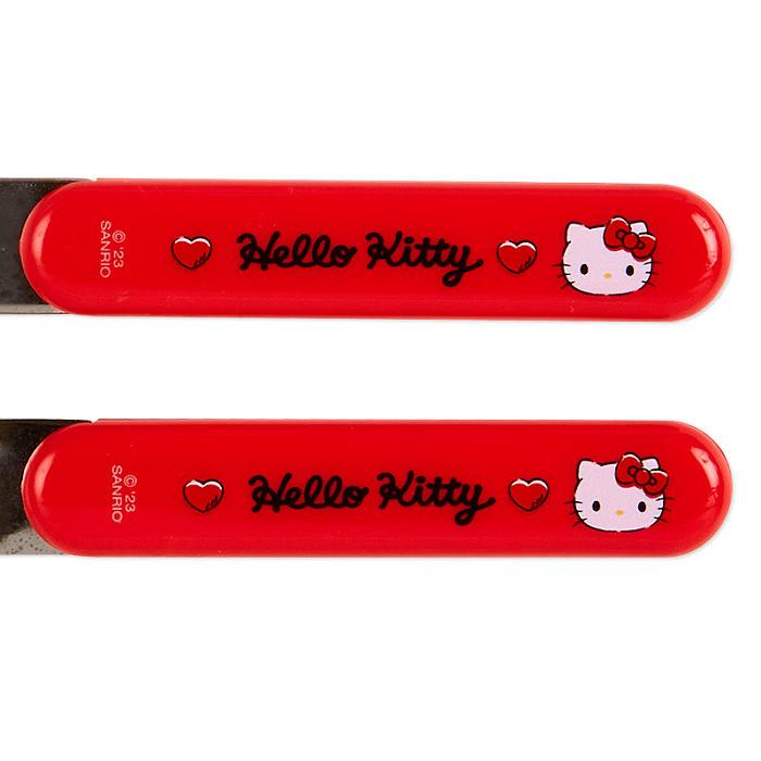 Red Hello Kitty Hello Kitty Smiles Utensil Set Trio | CA_HK47246