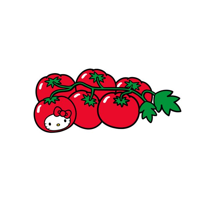 Red Hello Kitty Hello Kitty Tomato Glass Tumbler | CA_HK86525