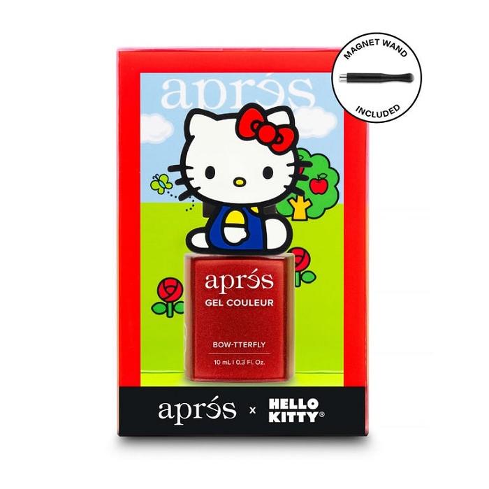 Red Hello Kitty Hello Kitty x Aprés Nail Gel Couleur (Bow-tterfly) | CA_HK48245