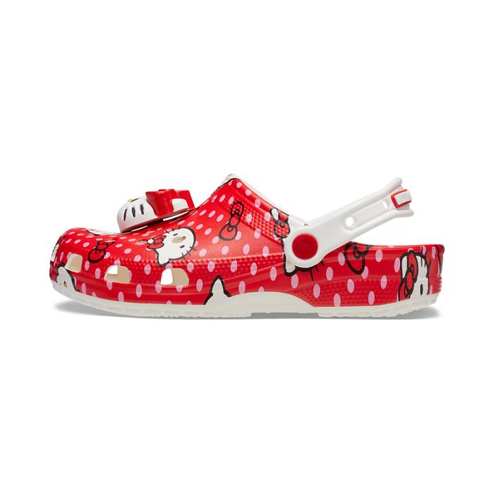 Red Hello Kitty Hello Kitty x Crocs Adult Red Classic Clog | CA_HK54679