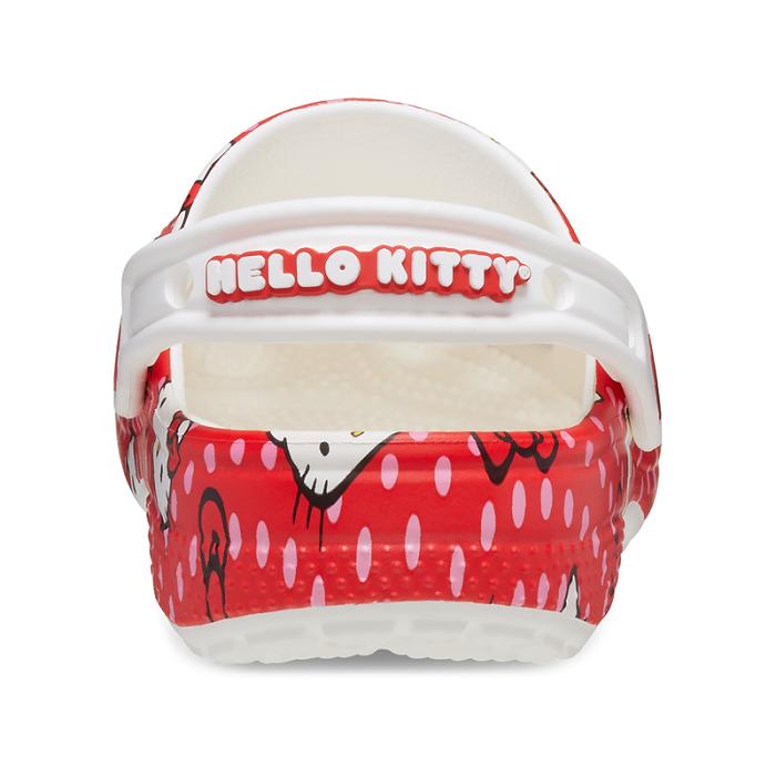 Red Hello Kitty Hello Kitty x Crocs Kids Red Classic Clog | CA_HK35837