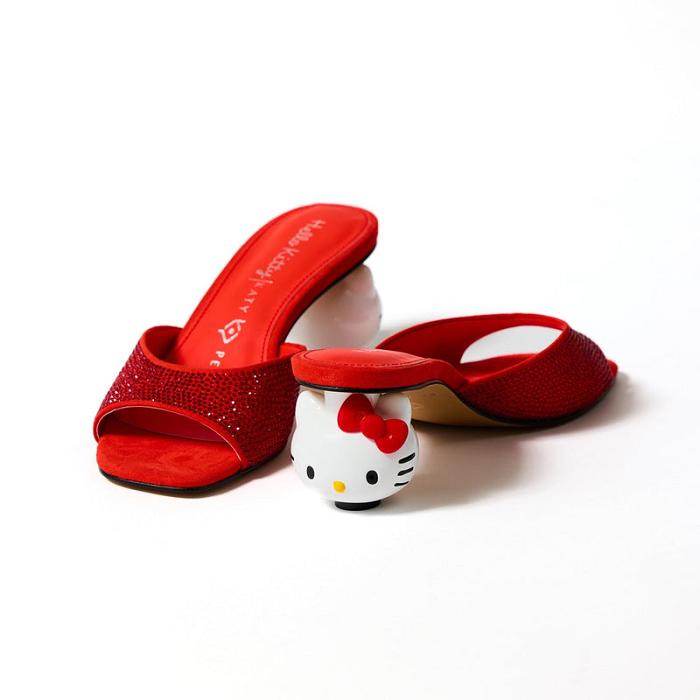 Red Hello Kitty Hello Kitty x Katy Perry Mule (Red) | CA_HK49777