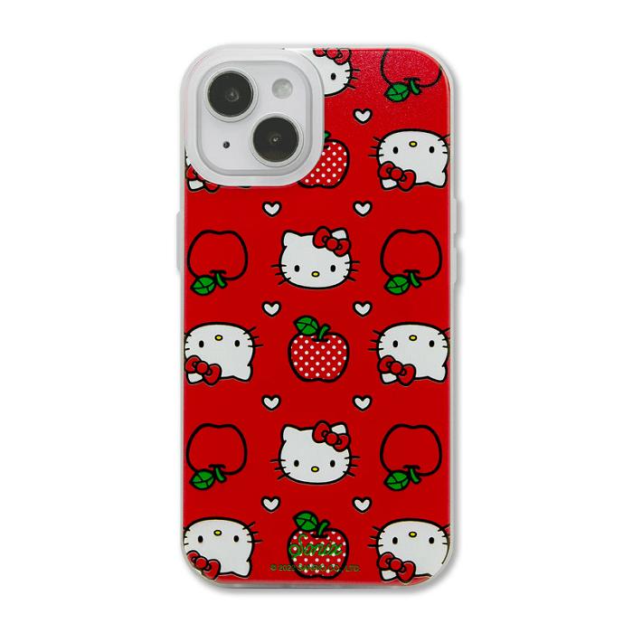 Red Hello Kitty Hello Kitty x Sonix Apples Detachable Wallet Case | CA_HK12729