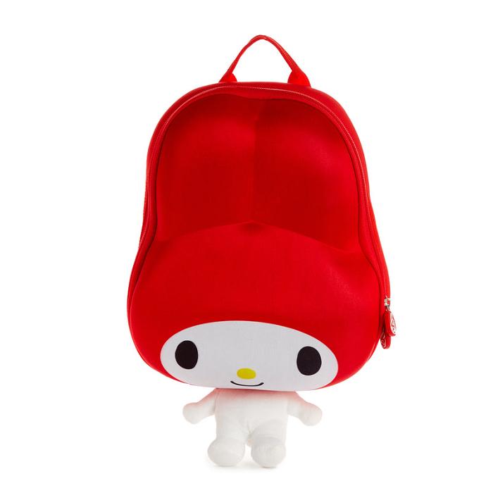 Red Hello Kitty My Melody Kids 3D Backpack | CA_HK87447