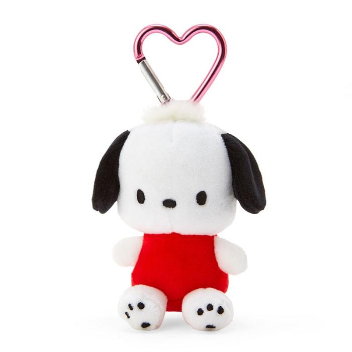 Red Hello Kitty Pochacco Plush Mascot All My Heart Keychain | CA_HK13664