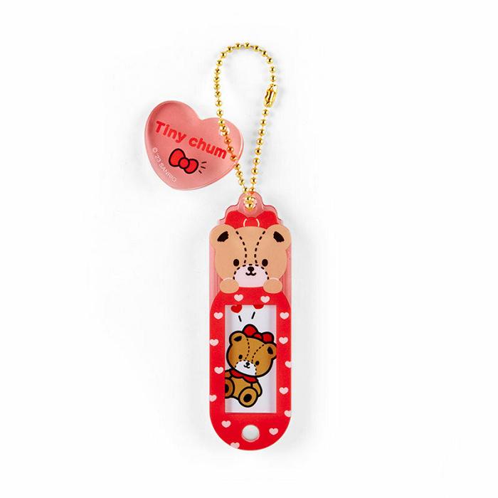 Red Hello Kitty Tiny Chum Customizable Mascot Bag Charm | CA_HK90848