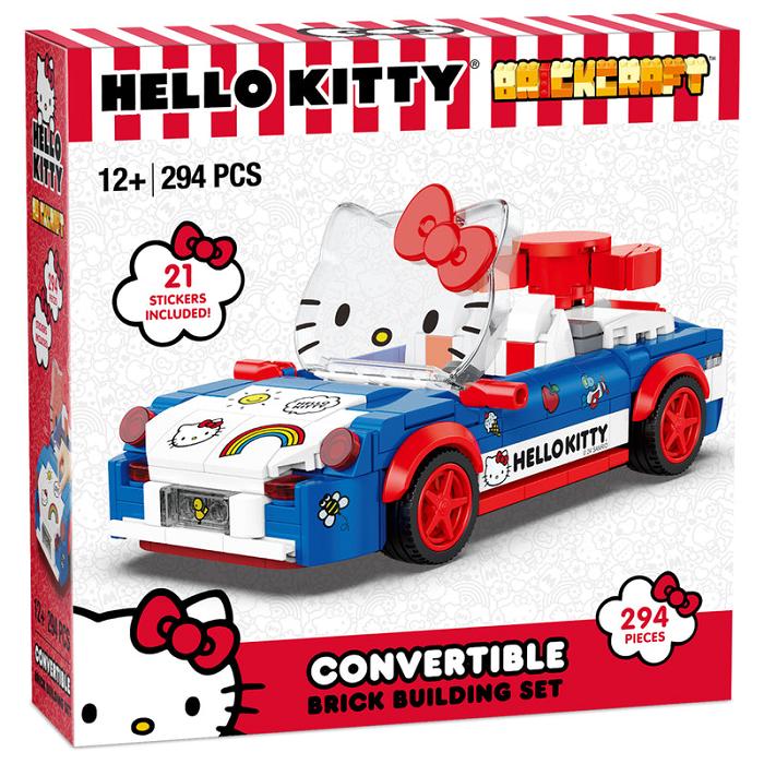 Red / Blue Hello Kitty Hello Kitty x Brickcraft Custom Convertible Building Set | CA_HK59304