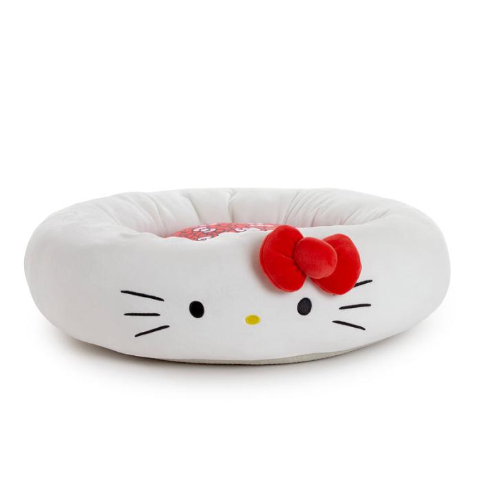 Red / White Hello Kitty Hello Kitty Classic Pet Bolster Bed (Small) | CA_HK74052