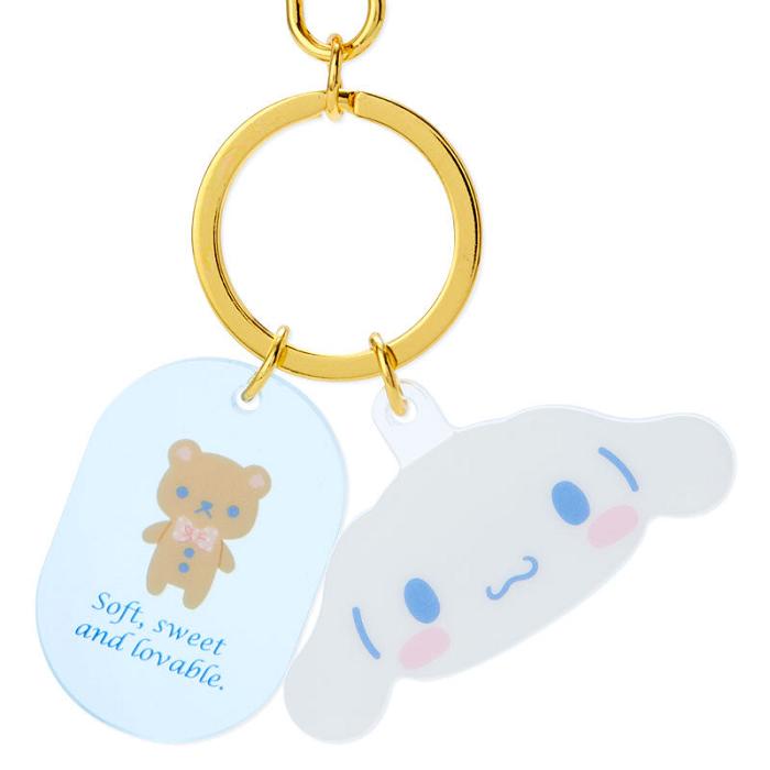 White Hello Kitty Cinnamoroll Besties Keychain | CA_HK85391