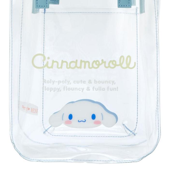 White Hello Kitty Cinnamoroll Clear 2-Way Mini | CA_HK45685