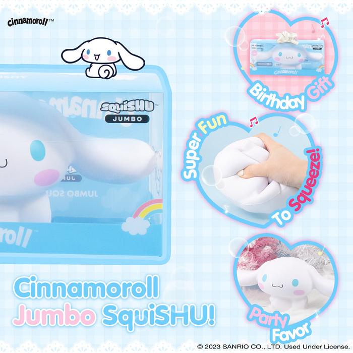 White Hello Kitty Cinnamoroll Jumbo Squishy Toy | CA_HK83806