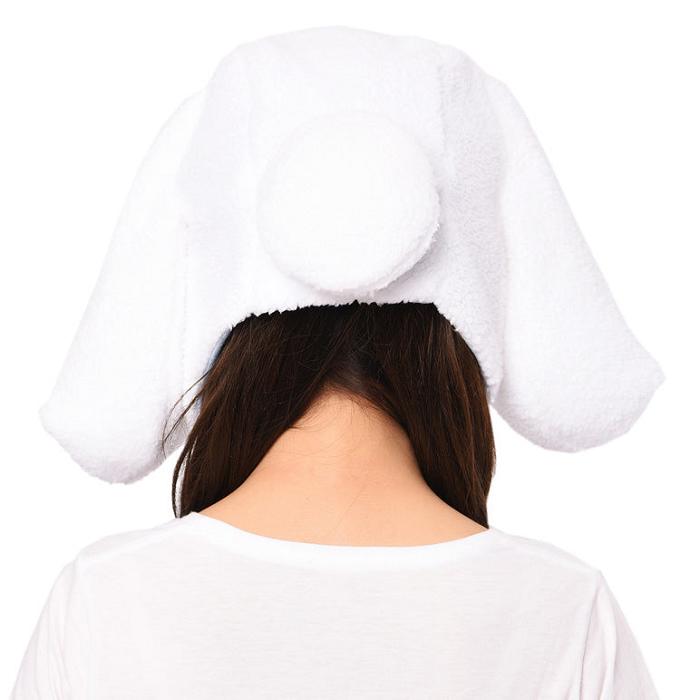 White Hello Kitty Cinnamoroll Kigurumi Hat | CA_HK96855