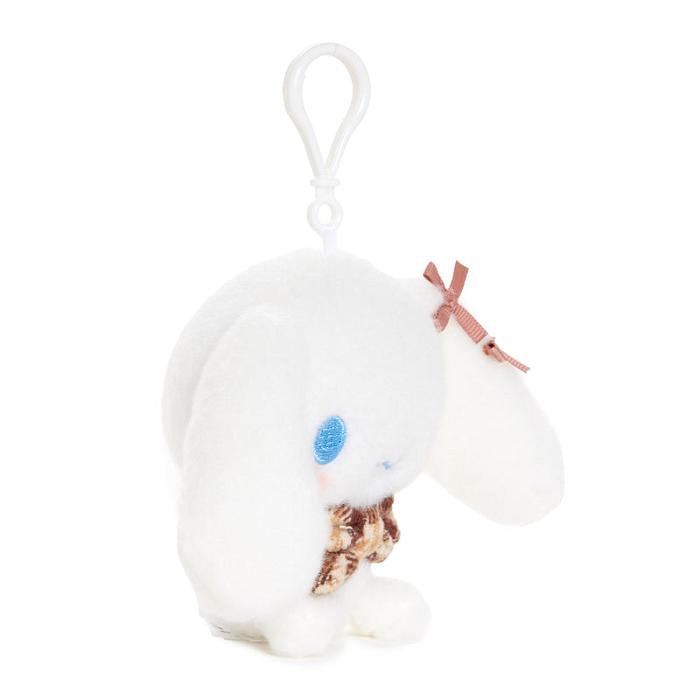 White Hello Kitty Cinnamoroll Mascot Clip (Mocha Check Series) | CA_HK62898