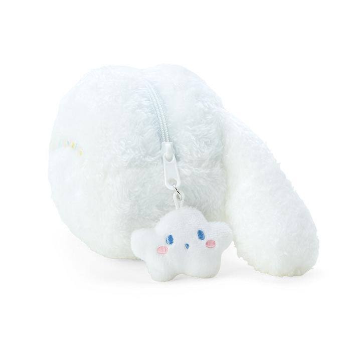 White Hello Kitty Cinnamoroll Plush Zipper (Poron Cloud Series) | CA_HK92861