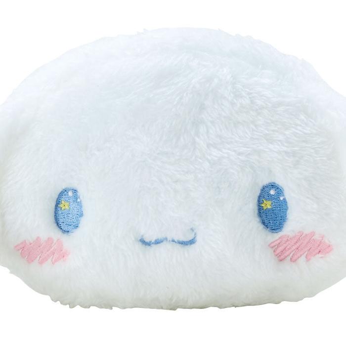 White Hello Kitty Cinnamoroll Plush Zipper (Poron Cloud Series) | CA_HK92861