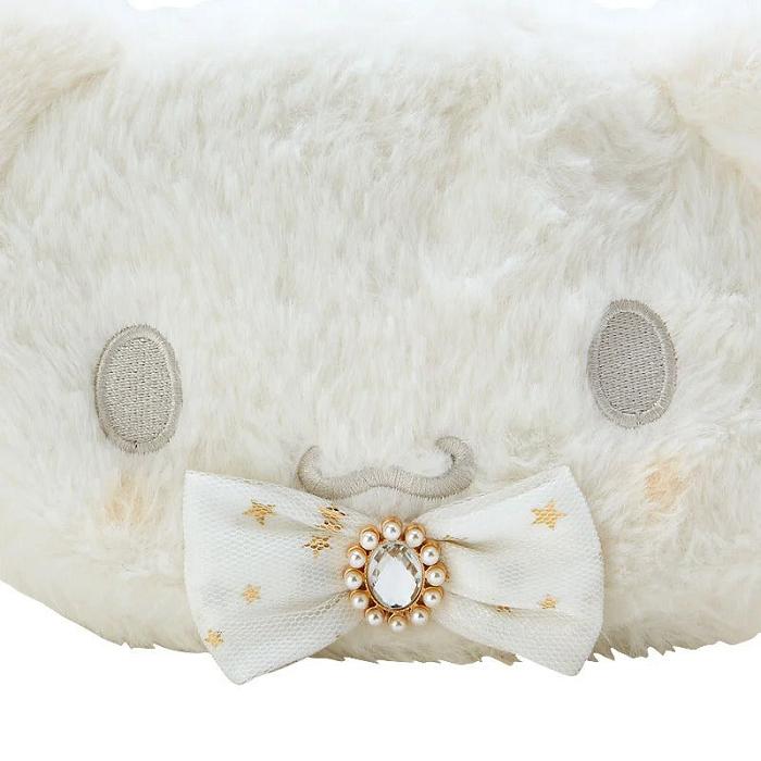 White Hello Kitty Cinnamoroll Plush Zipper (Winter Star Series) | CA_HK54618