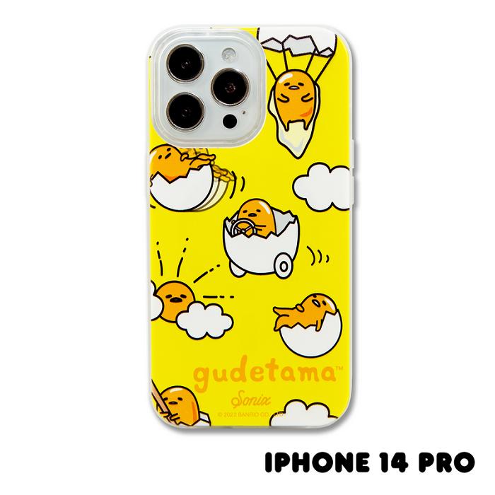 White Hello Kitty Gudetama x Sonix Lazy Egg iPhone Case | CA_HK30248