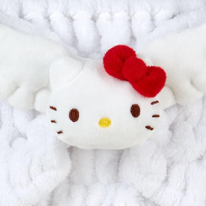 White Hello Kitty Hello Kitty Angel Wings Plush Headband | CA_HK12641