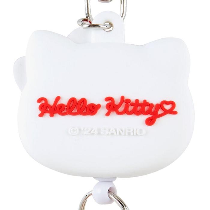 White Hello Kitty Hello Kitty Bestie Face Badge Reel | CA_HK76186