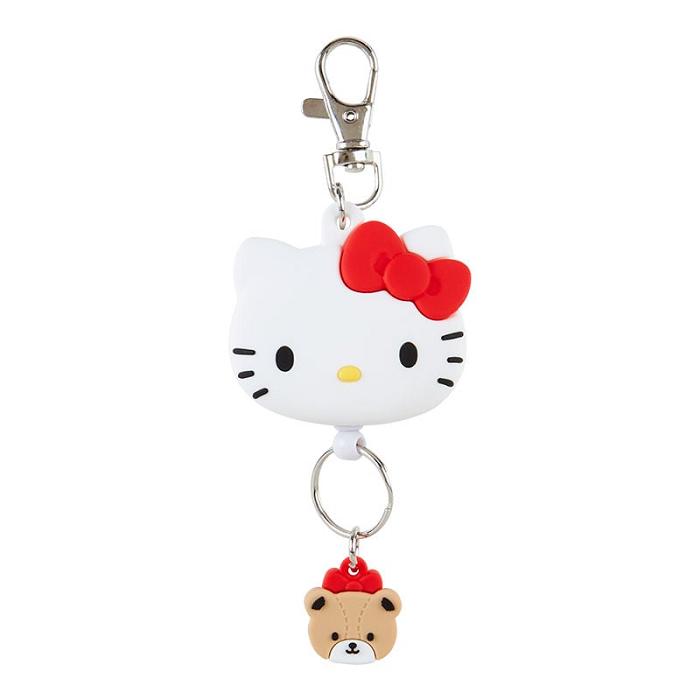 White Hello Kitty Hello Kitty Bestie Face Badge Reel | CA_HK76186