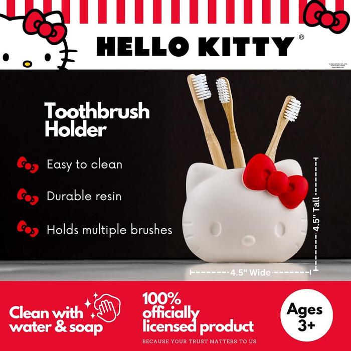 White Hello Kitty Hello Kitty Classic Cutie Storage Container | CA_HK22125