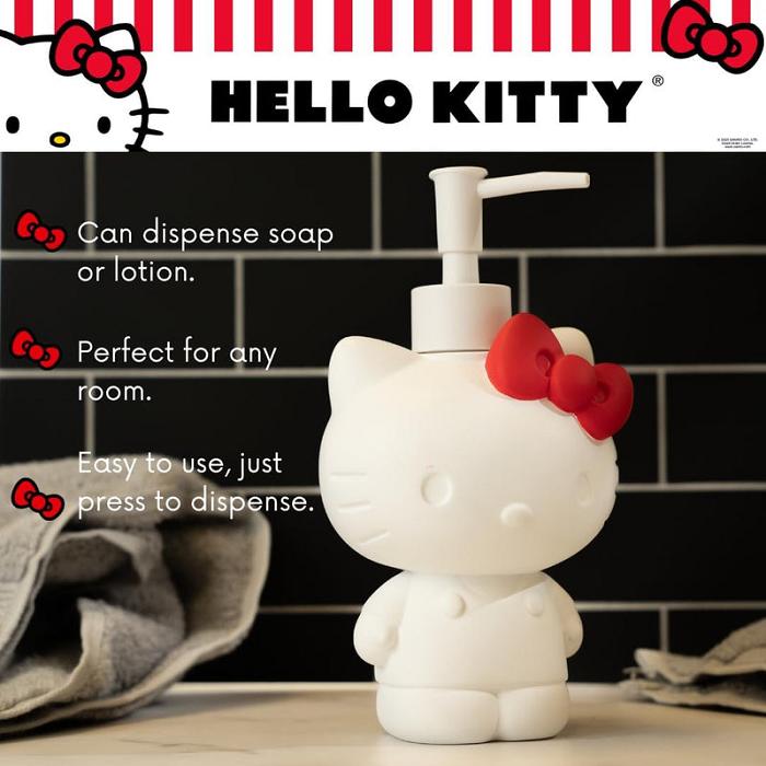 White Hello Kitty Hello Kitty Classic Cutie Pump Dispenser | CA_HK31415