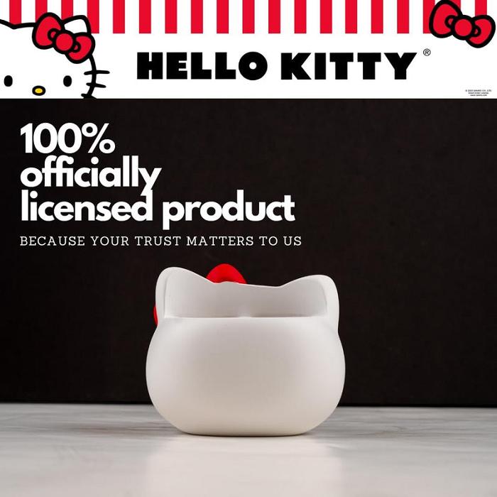 White Hello Kitty Hello Kitty Classic Cutie Storage Container | CA_HK56504