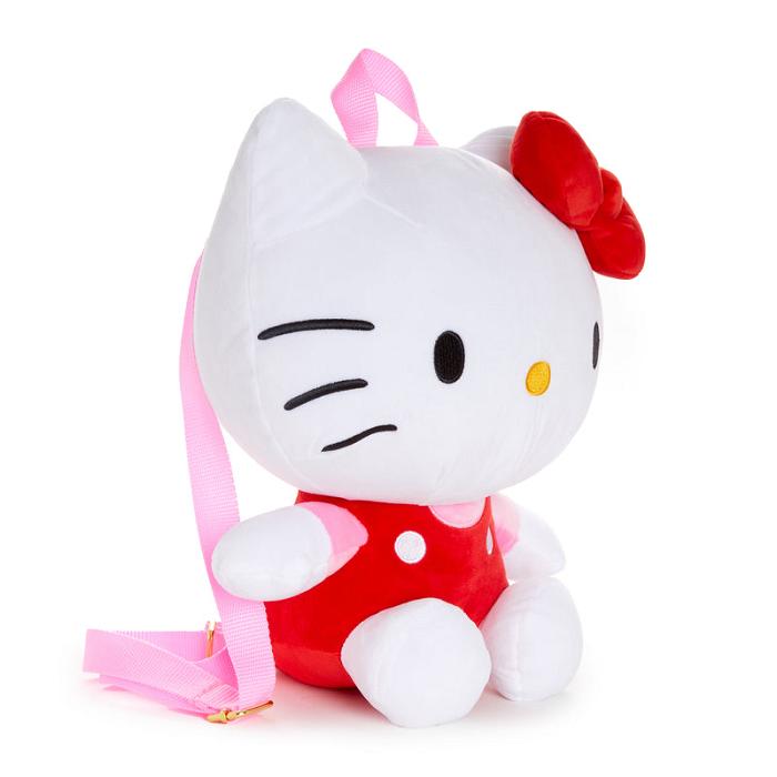 White Hello Kitty Hello Kitty Classic Red Plush | CA_HK85931