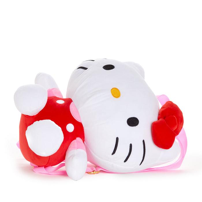 White Hello Kitty Hello Kitty Classic Red Plush | CA_HK85931