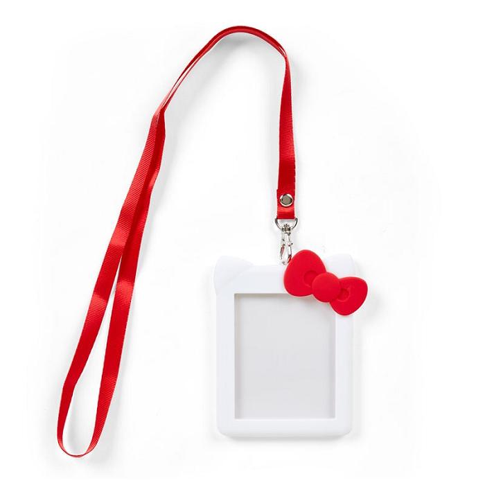 White Hello Kitty Hello Kitty Convertible ID Badge Holder | CA_HK36686