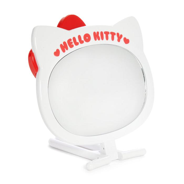 White Hello Kitty Hello Kitty Folding Hand Mirror | CA_HK89735