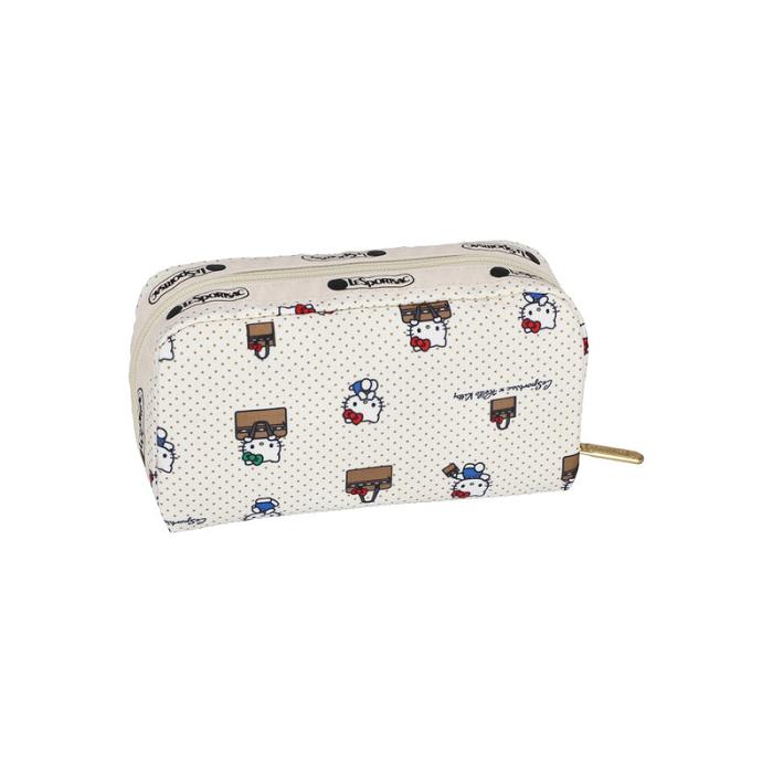 White Hello Kitty Hello Kitty LeSportsac Rectangular Cosmetic Bag (No Bag No Life) | CA_HK63169